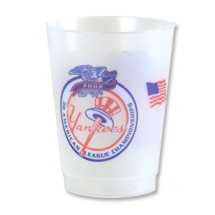 10 oz. Frosted Reusable Drink Beverage Cups. Wholesale Flex Pricing! Extremely popular for Street Parties, tradeshow events, Weddings, Company picnics and much more!  SMOE279