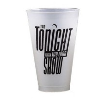 20 oz. Frosted Reusable Drink Beverage Cups. Wholesale Direct Flex Pricing! Extremely popular for Street Parties, tradeshow events, Weddings, Company picnics and much more!  SMOM279