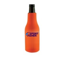 Long Neck Custom Printed Collapsible Bottle Sleeve Koozie. Scuba Neoprene Material for a great Insulated Cold Cooler Keeper! We have a TON of unique WHOLESALE DIRECT personalized Can & Bottle Foam / Neoprene custom Koozies! BOT392