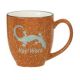 16 oz. Speckled terra cotta Bistro ceramic coffee cup mug, with white interior. We are THE DIRECT SOURCE for great direct wholesale discount custom promotional coffee mugs! 16B282