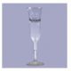 5 oz. Disposable Plastic Rigid styrene Wine and Champagne Flute Stem Glass. Extremely popular for Street Parties, tradeshow events, Weddings, Company picnics and much more!  5OW356